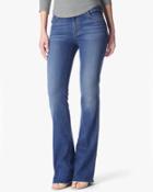 7 For All Mankind Women's B(air) Denim A Pocket Flare In Reign