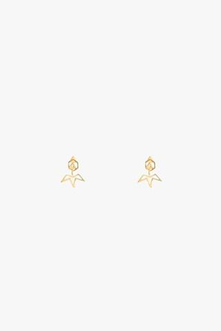 7 For All Mankind Spur Ear Jackets + Mini Hex Studs