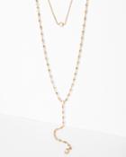 7 For All Mankind Women's The 2 Bandits Starman Necklace In Gold