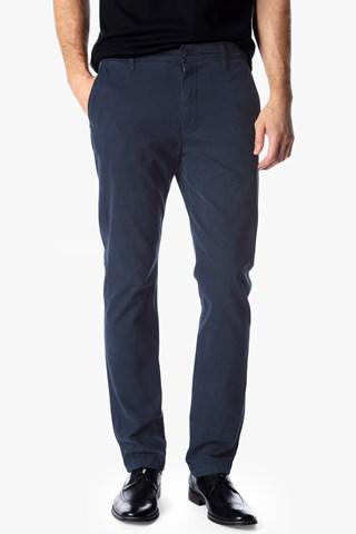 7 For All Mankind Luxe Performance Sateen The Chino In Navy