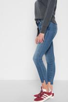 7 For All Mankind High Waist Ankle Skinny With Step Hem In Fillmore