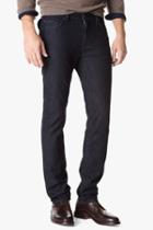 7 For All Mankind Cashmere Denim Slimmy Slim Straight In Indigo