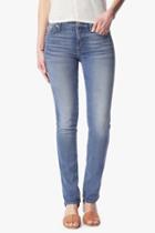 7 For All Mankind Kimmie Straight In Stretch Blue Orchid