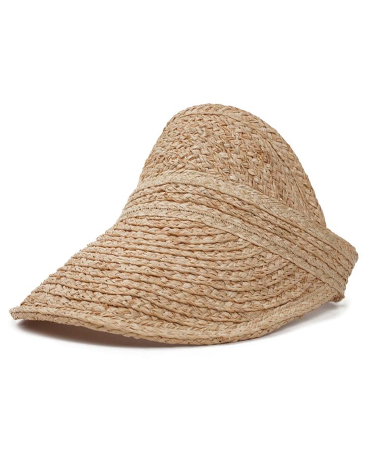 7 For All Mankind Brixton Alexa Visor In Tan