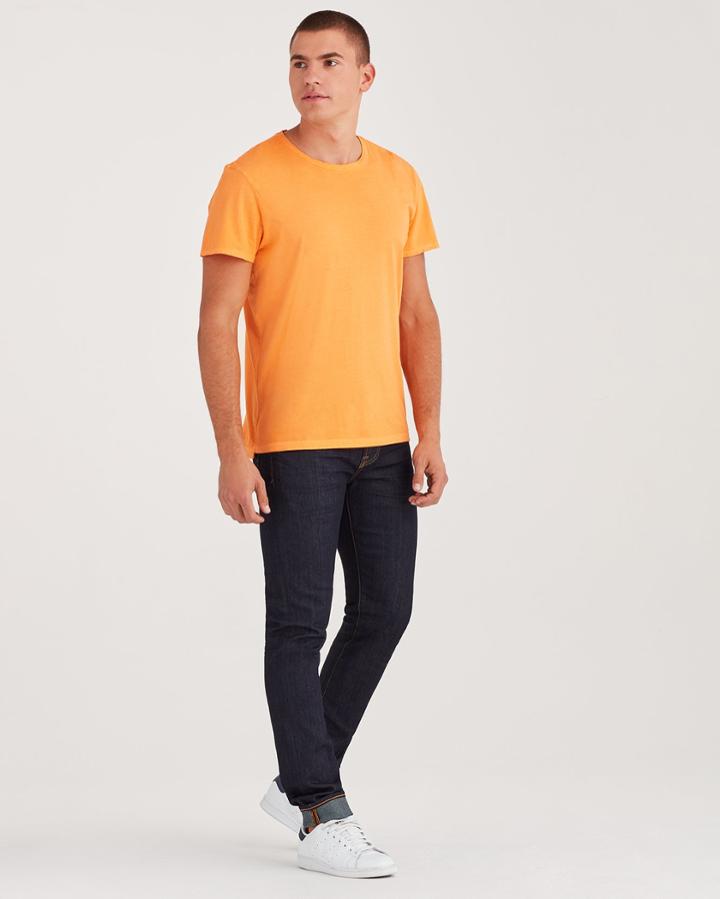 7 For All Mankind Men's Airweft Denim Paxtyn Skinny With Clean Pocket In Caveat