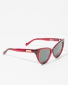 7 For All Mankind Sonix Kyoto Sunglasses In Crimson