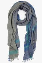 7 For All Mankind Cecchi & Cecchi Mara Scarf In Blue