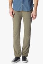 7 For All Mankind Luxe Performance Sateen The Straight In Khaki