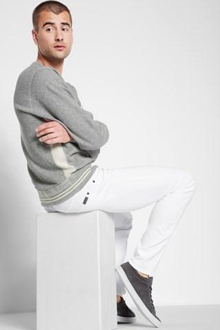 7 For All Mankind The Paxtyn Skinny In White