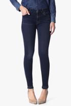 7 For All Mankind B(air) Denim Ankle Skinny With Contour Waistband & Released Hem In Tranquil Blue