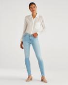 7 For All Mankind Women's The Skinny In Roxy Lights