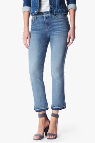 7 For All Mankind The Cropped Boot With Released Hem In Chelsea Lights