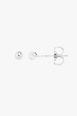7 For All Mankind Mini Ball Stud Earrings In Sterling Silver