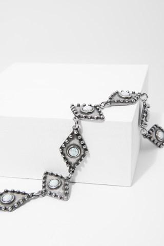 7 For All Mankind Wild Eyes Choker In Silver