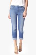 7 For All Mankind The Cropped Relaxed Skinny In Weekend Denim Light