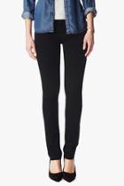 7 For All Mankind Slim Illusion Luxe Kimmie Straight In Black