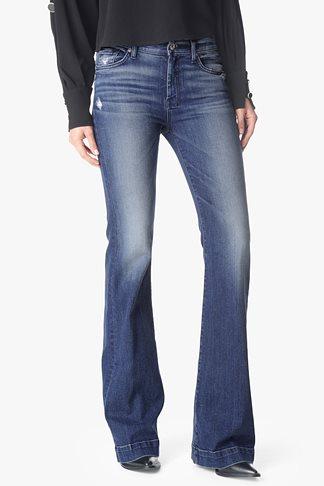 7 For All Mankind Dojo Original Trouser In Lake Blue