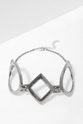 7 For All Mankind Ziggy Choker In Silver