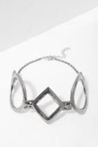 7 For All Mankind Ziggy Choker In Silver