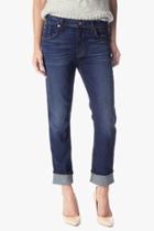 7 For All Mankind Slim Illusion Relaxed Skinny In Rich Vibrant Blue