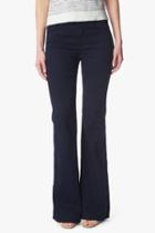 7 For All Mankind Featherweight Ginger Flare Leg Trouser In Rich Blue