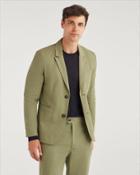 7 For All Mankind Men's Ripstop Blazer In Army