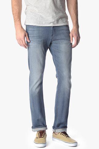 7 For All Mankind Stretch Selvedge: Standard Classic Straight With Clean Pocket In Genesis