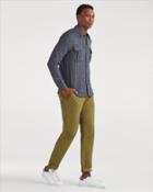 7 For All Mankind Men's The Sunset Slim Chino In Army