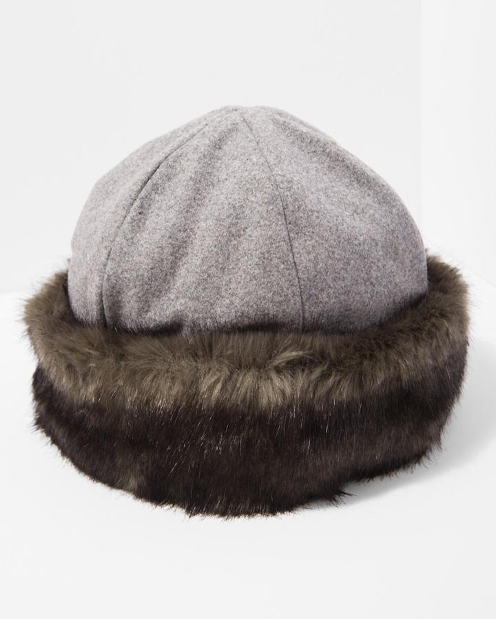 7 For All Mankind Women's Brixton Elaina Cap In Grey