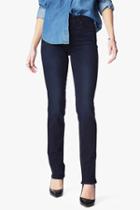 7 For All Mankind Slim Illusion Luxe Kimmie Straight Leg In Twilight Blue
