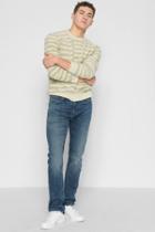 7 For All Mankind Airweft Denim The Straight In Flash