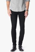 7 For All Mankind Foolproof Denim The Paxtyn Skinny In Towne Black