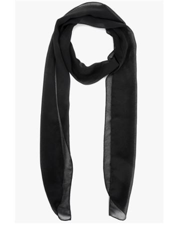 7 For All Mankind Women's Neck Scarf In Black