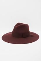 7 For All Mankind Brixton Piper Hat In Maroon