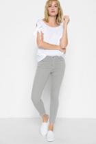 7 For All Mankind Ankle Skinny With Released Hem In Agave