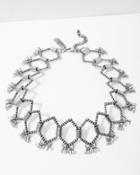 7 For All Mankind Women's The 2 Bandits Monroe Choker In Silver