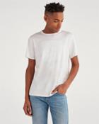 7 For All Mankind Men's Mercer Graphic Tee In Salt White