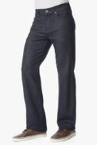 7 For All Mankind Luxe Performance: Austyn Relaxed Straight With Clean Pocket In Deep Well (long Inseam)