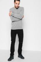 7 For All Mankind Paxtyn Skinny With Clean Pocket And Destroy In Conundrum