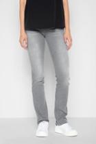 7 For All Mankind Kimmy Straight Leg In Grey