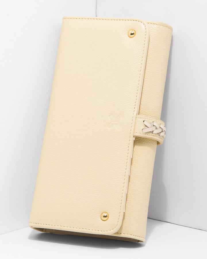 7 For All Mankind Women's Sancia Giselle Wallet In Creme