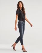 7 For All Mankind Women's Slim Illusion Pyper Crop In Honest
