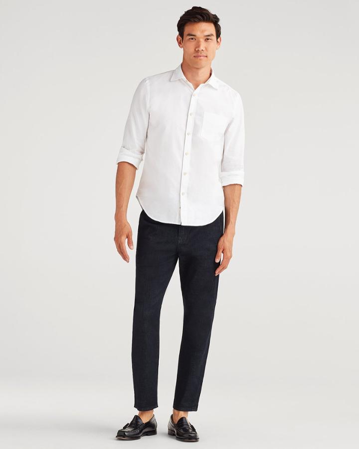 7 For All Mankind Men's Slim Chino Crop In Sovereign