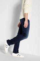 7 For All Mankind Luxe Sport The Straight Clean Pocket In Reservoir