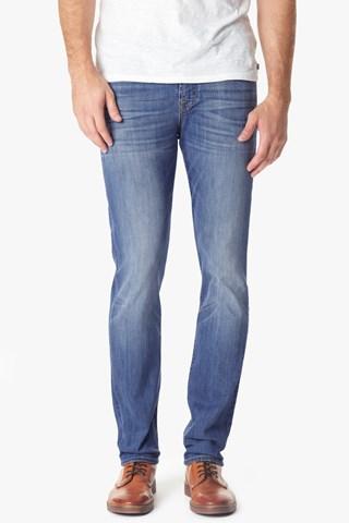 7 For All Mankind Luxe Performance Slimmy Slim Straight In Highland Grand