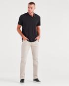 7 For All Mankind Men's Total Twill The Straight With Clean Pocket In White Onyx