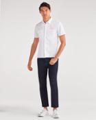 7 For All Mankind Men's Slim Taper Crop With Clean Pocket In Rinse