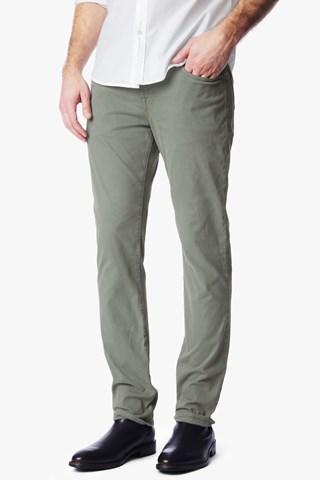 7 For All Mankind Luxe Performance Sateen The Straight In Sage