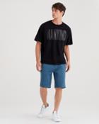7 For All Mankind Total Twill Chino Short In Blue Wave