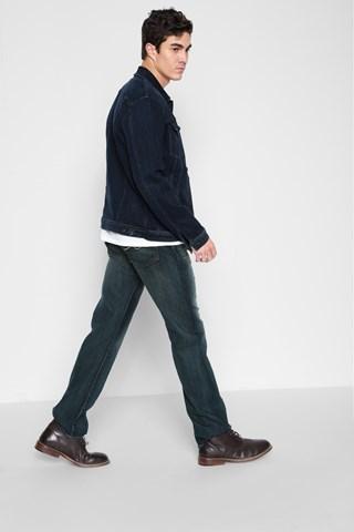 7 For All Mankind Airweft Denim Austyn Relaxed Straight In Riptide